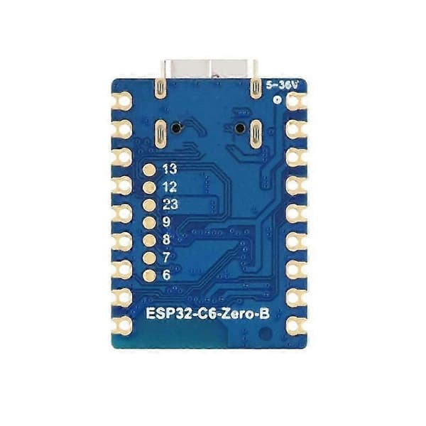 ESP32-C6-Zero-B Utvecklingskort Mini WiFi 6 Bluetooth 5 RISC-V Mikrokontrollermodul för DIY