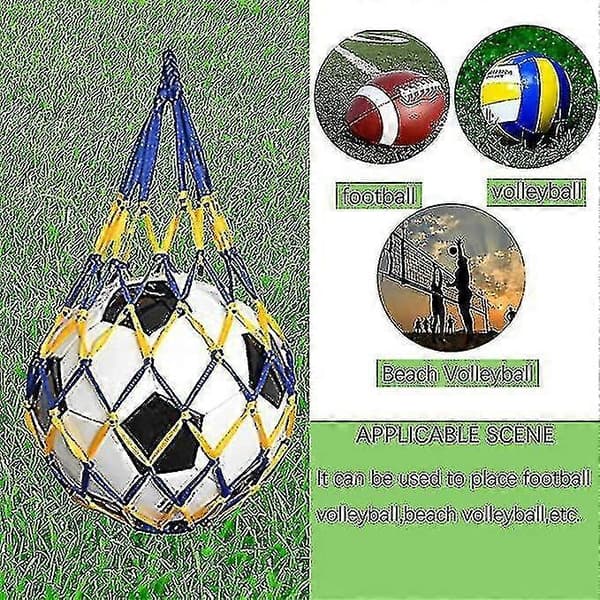 Fodboldnetpose Nylonnetboldpose Basketballnetpose Net Enkeltspillernetpose Rugby Netpose Vol