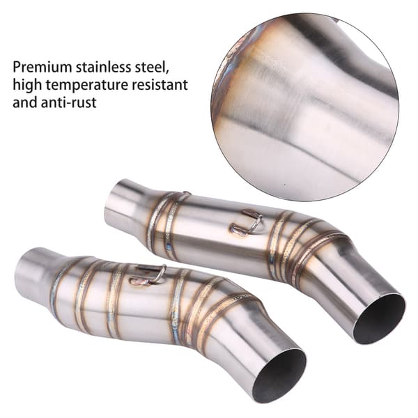 Kawasaki Z1000 2010-2014 Motorcykel Udstødning Mellemrør Adapter Forbindelse 51mm 1 Par