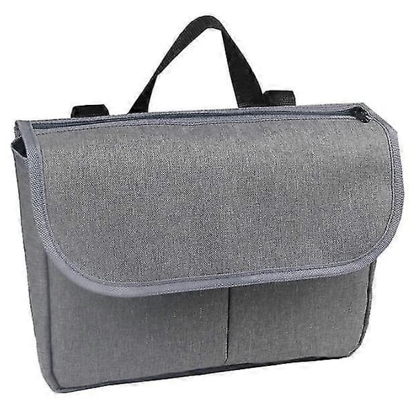 Oppbevaringsveske for rullestol Rullestolveske Rullestol armlene tilbehør Sideveske med lommer[ls] BLACK