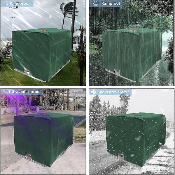 Ibc Tankdæksel - Til 1000 L Vandtank - Til Ibc Tank - Grøn—ls