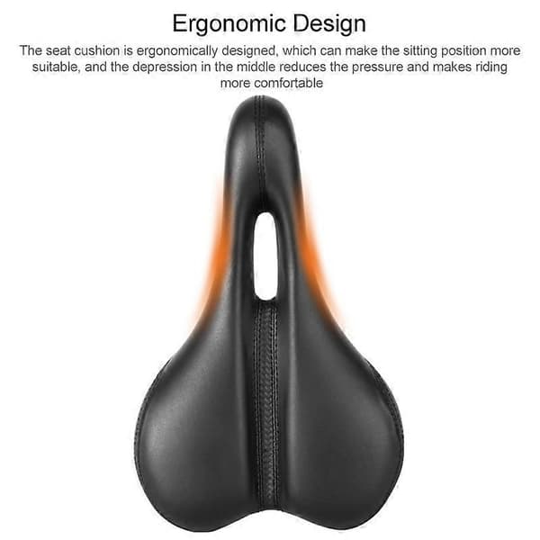 PROMEND SD-3301URN Ihålig Andningsbar Cykelsadel i Memory Foam Inte angivet