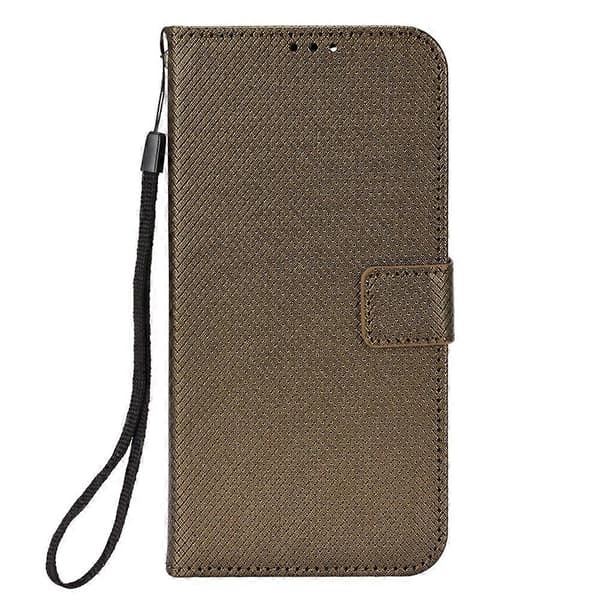Ulefone Armor X9 Diamond Texture -nahkainen puhelinkotelo Brown