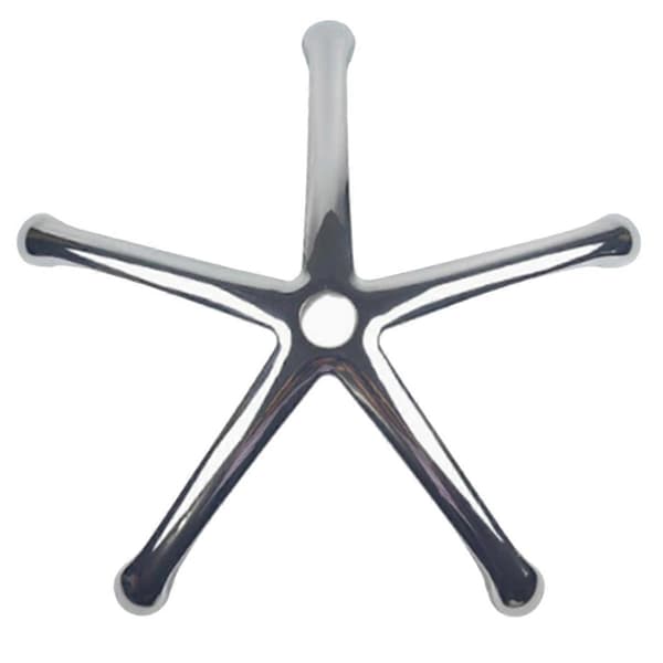 Kontorstolbase Aluminium Legering Stol Bunn Del Erstatning Universal Forsterket Metallben