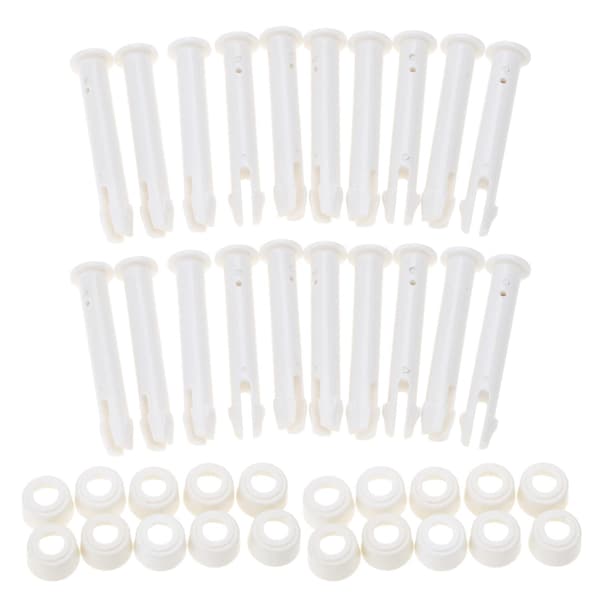 20 stk. plastik pool samlestifter udskiftning pool samlestifter til runde metalramme pools holdbare 5,5 cm[ls] 5.5cm