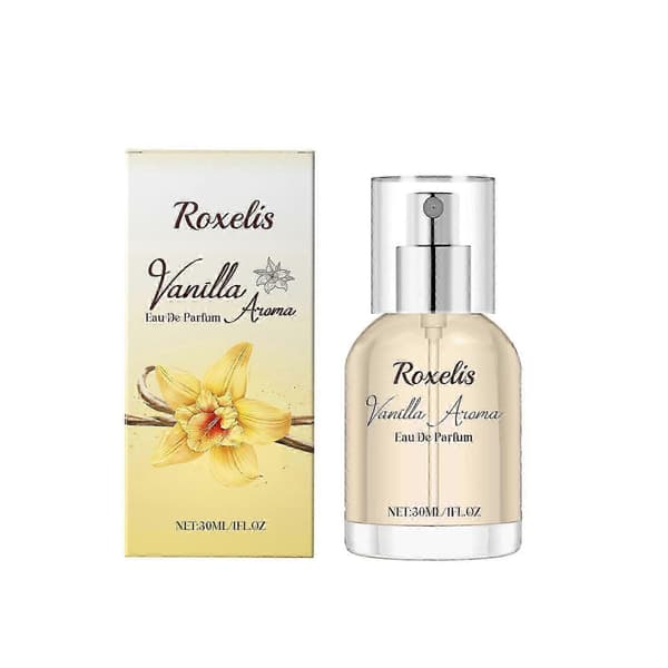 Vanilla Rich Parfume - Langvarig Sød Vaniljeduft, Elegante Cedertræsnoter, 30ml
