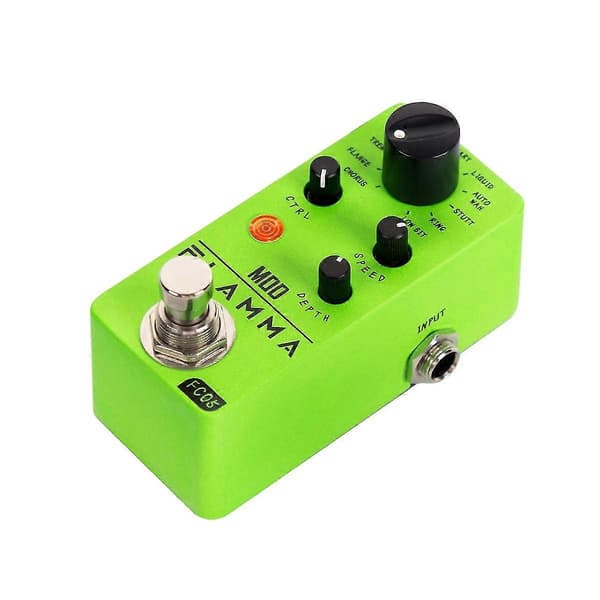 Fc05 Modulasjon Multi Effekter Pedal Mod Gitarpedal 11 Moduser Phaser Tremolo Auto—ls