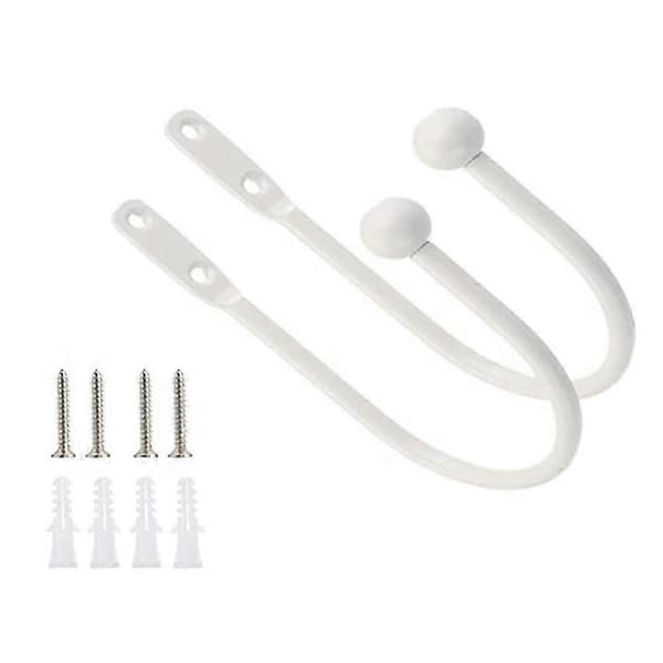 Gardinbånd Metall Hvit Gardinholder 25-26s—ls