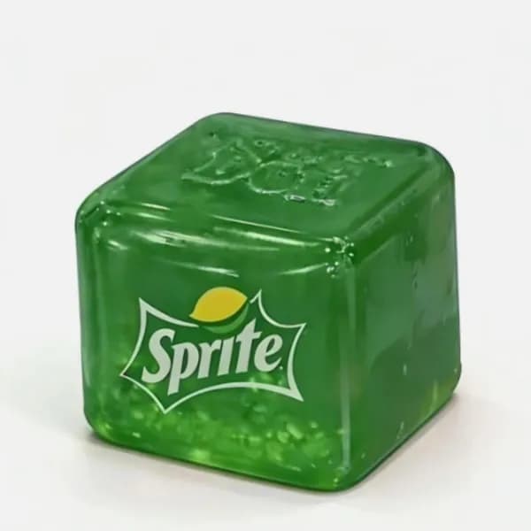 Ny tryckavlastningsklämma Schyling Needoh Nice Cube Sensorisk fingertoppsleksak (Sprite)