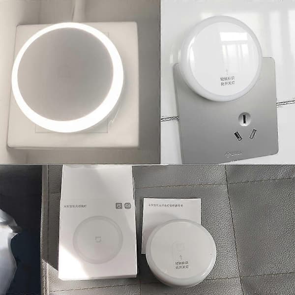 Smart nattlys plug-in lyssensor automatisk belysning mykt varmt lys—ls