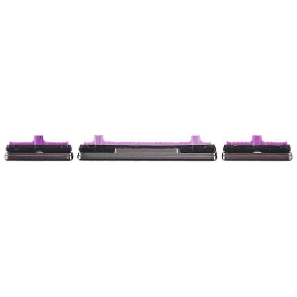 Til Galaxy S10 / Galaxy S10+ 10 sæt sideknapper Svart