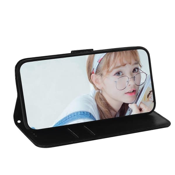 Til Nothing Phone 1 Farverigt Magnetisk Spænde Læder Telefoncover Blue