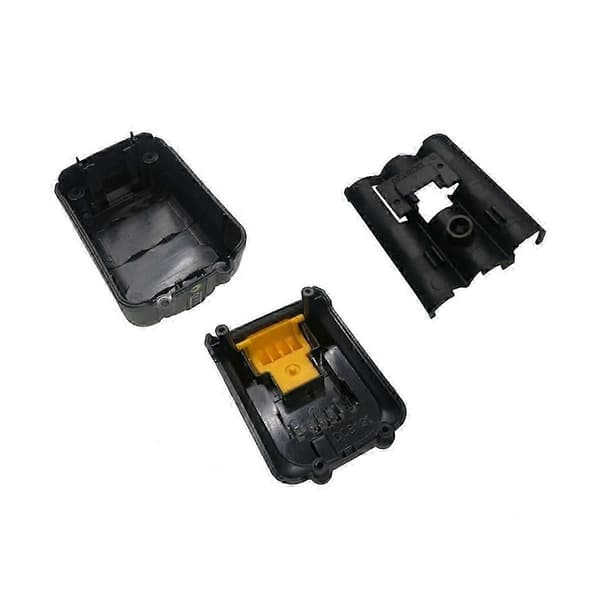 DCB120 batteri plastikhus til Dewalt 10.8V 12V lithium-ion batteri Dcb125 Dcb127[ls] Musta