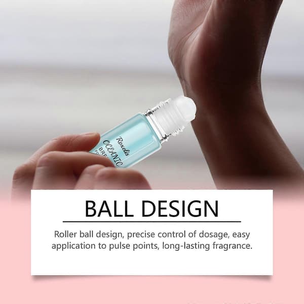 Ocean Fresh Roller Parfume - Langvarig, Rejsevenlig Romantisk Duft til Par