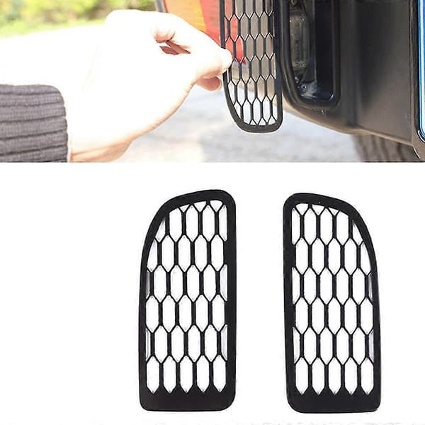 Bil Bageste Nummerpladelys Hus Mesh Cover Til Cruiser 2007-2021 Udvendigt Tilbehør—ls
