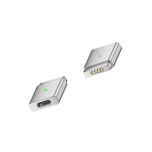 USB-C to MagSafe 2 Adapter 100W - Charge your MacBook easily Silver Silver