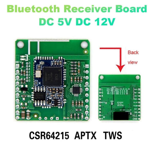 Csra64215 Bluetooth-mottakerkort Aptxll tapsfri musikk Hifi-mottaker Tws Audio for bil Bluetooth—ls