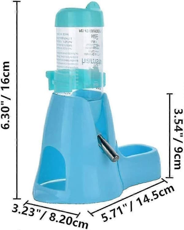 Hamstermater, Hamstervannflaske med matbeholderbase Hytte Drikkedispenser[ls]