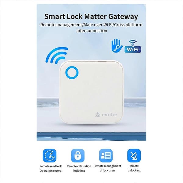 TTLOCK G6 Smart Matter Gateway fjernkontroll