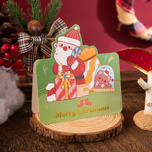 Julkort med God Jul-design, 24 stycken för högtider - 3