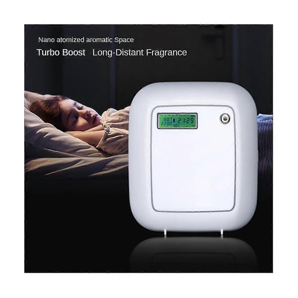 500m Smart Duftmaskin Med Fjernkontroll Timerfunksjon 200ml Eterisk Olje Diffuser Eu Pl—ls