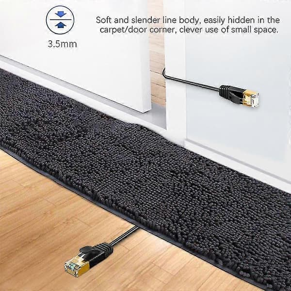 Cat 8 Ethernet-kabel Lan Netværk Cat8 Rj45 Hastighed Netværkskabel 40gbps 32awg Til Router Modem (2m)—ls