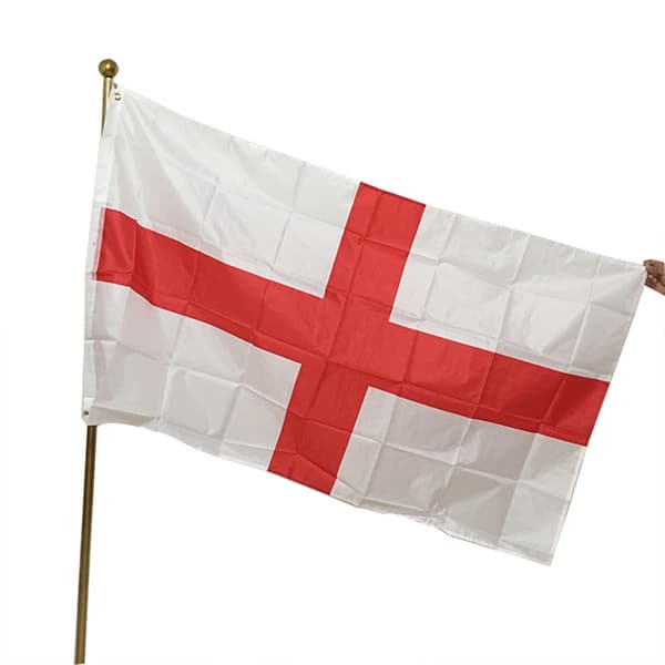 England Nasjonalflagg 3x5Ft 150D Polyester Landflagg Innendørs/Utendørs—ls