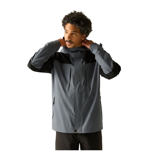Regatta Herr sdale Vattentät Jacka L Stormgrå/Svart Storm Grey/Black Storm Grey/Black L