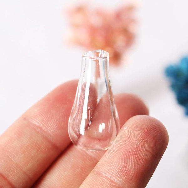 Nukkekodin miniatyyrihuonekalujen lisävarusteet, Mini-kukka-maljakko, tyylikäs sisustus, kompakti nukkekodin minikukkakuppi - Pinkki
