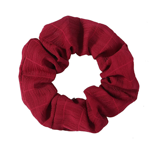 Scrunchies til hår, Chiffon hår scrunchies til kvinder, Bandana Scrunchies, 6PCS Bandana Scrunchy hårbånd, Scrunchies hårbånd til kvinder. (Chiffon)