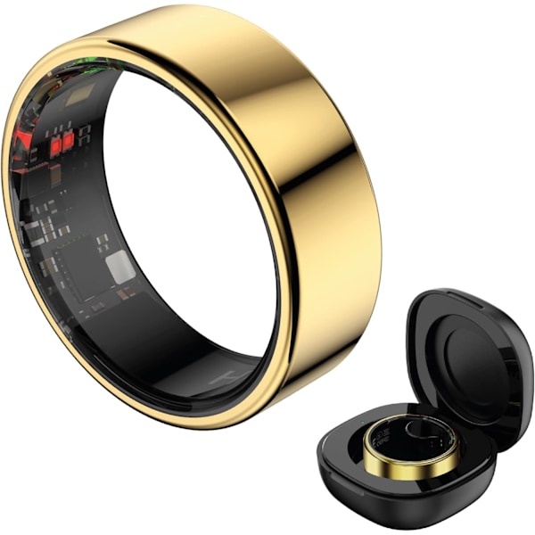 Smart Ring (Guld, 8/9/10/11/12 Extra Large) Gold No. 10/20 inches