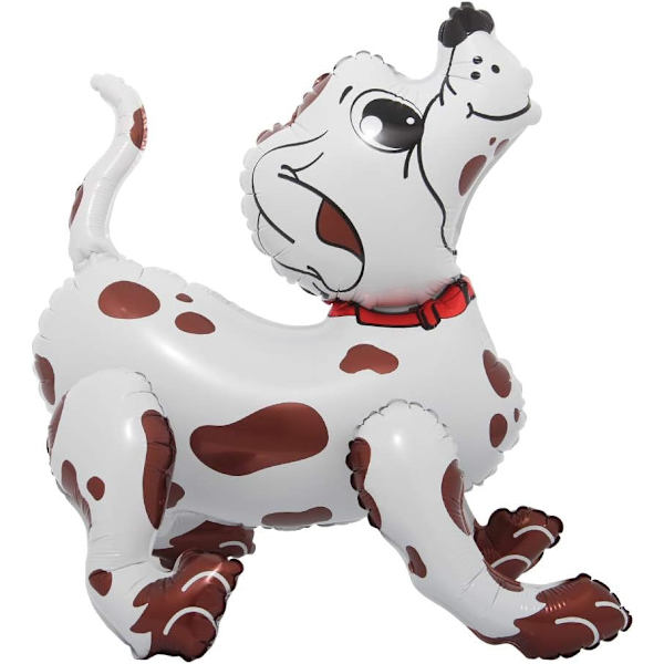 Självstående söt tecknad film jätte hund apa djur folie ballong grattis på födelsedagen dekorationer baby shower fest tillbehör,B