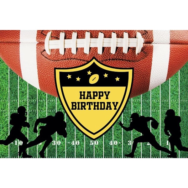 7x5ft Amerikansk fotboll bakgrund för fotografering fotbollsmärke rugby spelare fotografering bakgrund baby shower kön avslöja födelsedagsfest dekorationer