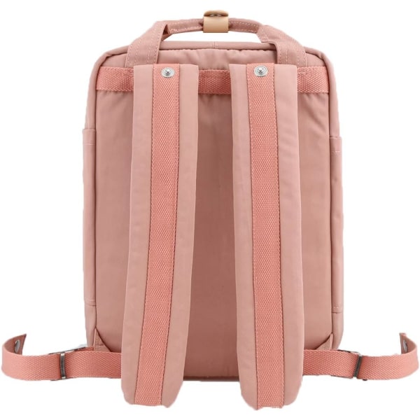 Ryggsäck/reseryggsäck för kvinnor 14,9" College Vintage vattentät väska ， Arbetsryggsäck för 14 tum laptop-rosa