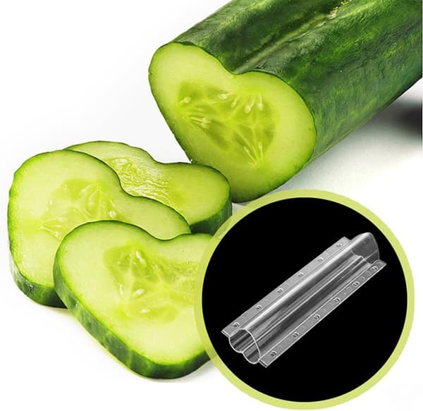1 stk Kjærlighet Hjerteformet Agurk Hjerteformet Melon og Grønnsak