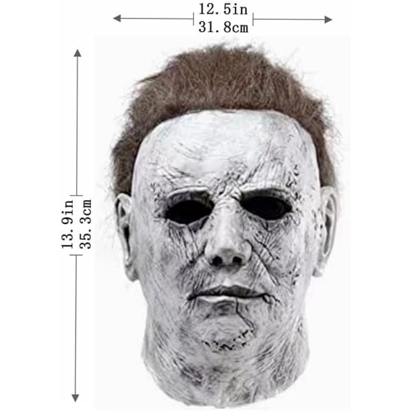 Michael Myers Hovedmaske Maskerade Udklædning Til Halloween Fest (michael myers maske)