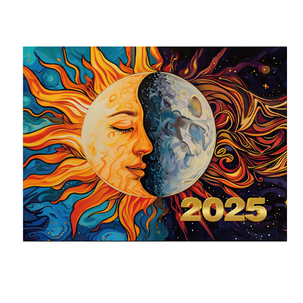 2025 Roaring Twenties Calendar 2025 Roaring Twenties Calendar 2025 Sun and Moon