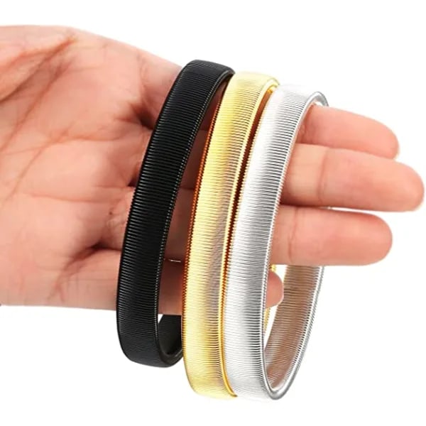 3 par icke-halkskydd för skjortärmar Stretch-armband