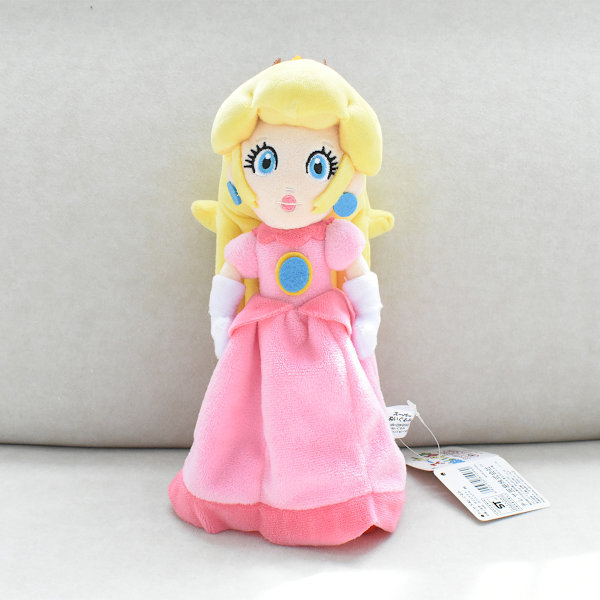 26cm Princess Peach Plys Legetøj Princess Daisy Plysdyr Super Mario Dukke Legetøj Gaver til Børn (Princess Peach)