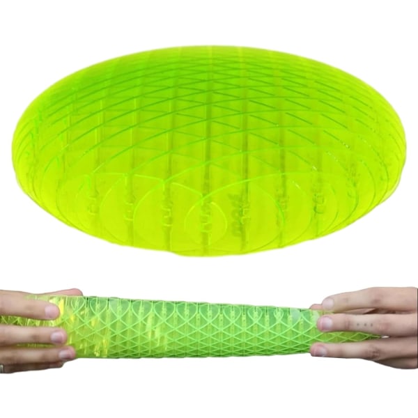 Fidget Worm Legetøj, Grøn Popping Worm Stretchy Legetøj, Sensorisk Sneg Caterpillar Squishies Squeeze Legetøj, Udvidelig Bold Strømpe Strømper Fyldstoffer, S, 3.14inch
