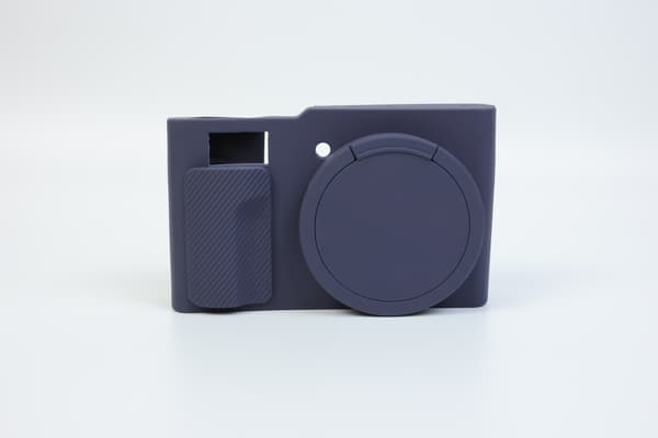 Panasonic Lumix TZ99 Silicone Protective Case - Shockproof, Ultra-thin, Durable, Soft Navy blue