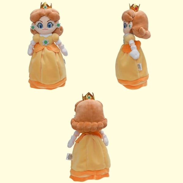 26 cm Princess Peach Plyschleksak Princess Daisy Plyschleksak Super Mario Doll Leksakspresenter för barn (Princess Daisy)