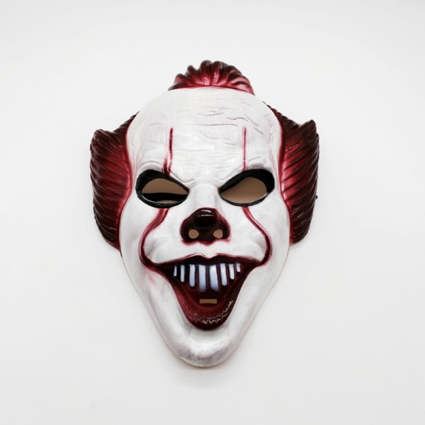 Halloween Scary Clown Mask - 3D Mask | Pustende Halloween Killer Clown Mask for barn