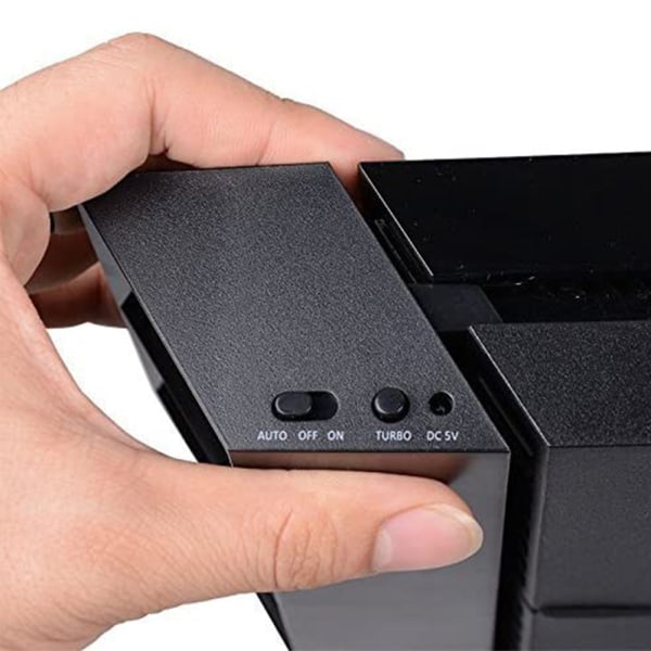 PS4 konsoll kjølevifte - black3C produkter