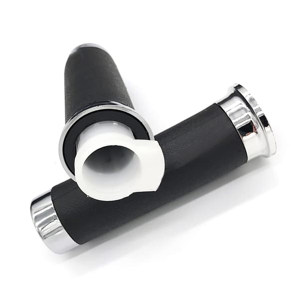 2 pcs Motorcycle Throttle Handle Comfortable Grip Non-slip Shock Absorbing Handlebar Throttle Grip for Motorcycle