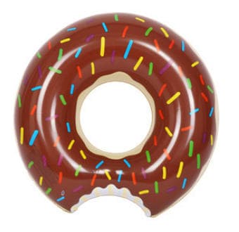 Donut / Chokoladedonut Badering - Bademadras -