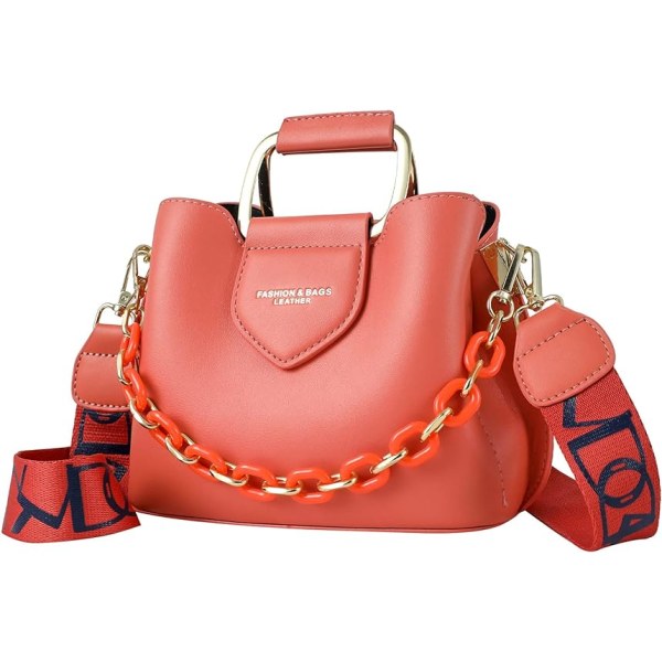 Damemode Skuldertasker Håndtasker PU Læder Top Håndtag Satchel Tote Crossbody Taske