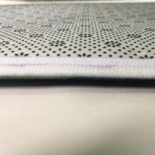 Flanelli-eteismatto sisäänkäyntiin, ulko- ja sisätiloihin, liukumaton kumikylpymatto 6,2\" x 23,6\"