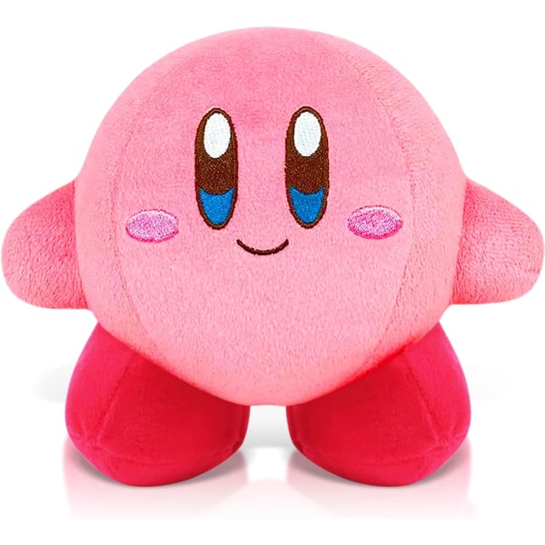 Kirby plyschleksak, 14 cm Kirby plyschleksak, Kirby plyschdocka, Kirby plyschleksak Bedårande mjuk stoppad docka Kirby plyschdocka för födelsedagspresent (rosa)