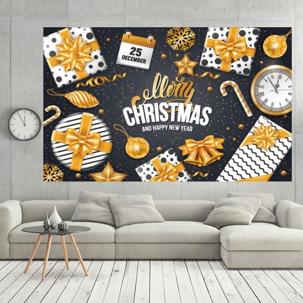 Glædelig Jul Banner Baggrund Fotografi Baggrund Glædelig Jul Tema Fest Udendørs Indendørs Dekorationer Forsyninger